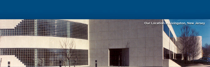 Our Location in Livingston, New Jersey